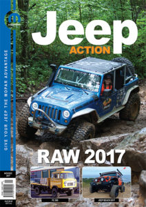 Jeep Action Magazine Front Cover Nov-Dec 2017